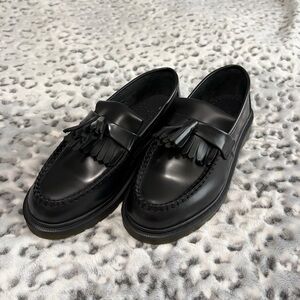 Dr. Martens Black Tassel Loafers